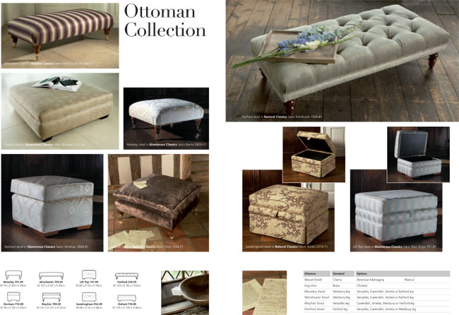 Derwent Upholstery Stool Collection